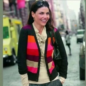 Cabi argyle cardigan